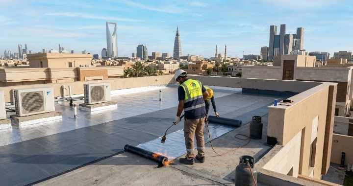 شركة عزل مائي في الرياض تقدم حلولًا احترافية لعزل الأسطح والخزانات والحمامات والمسابح باستخدام مواد معتمدة. تعرف على خدمات عالم التطويرية للعوازل.