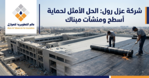 Read more about the article شركة عزل رول: الحل الأمثل لحماية أسطح ومنشآت مبناك