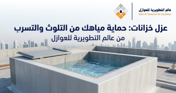 عزل خزانات: حماية مياهك من التلوث والتسرب بأعلى معايير الجودة
